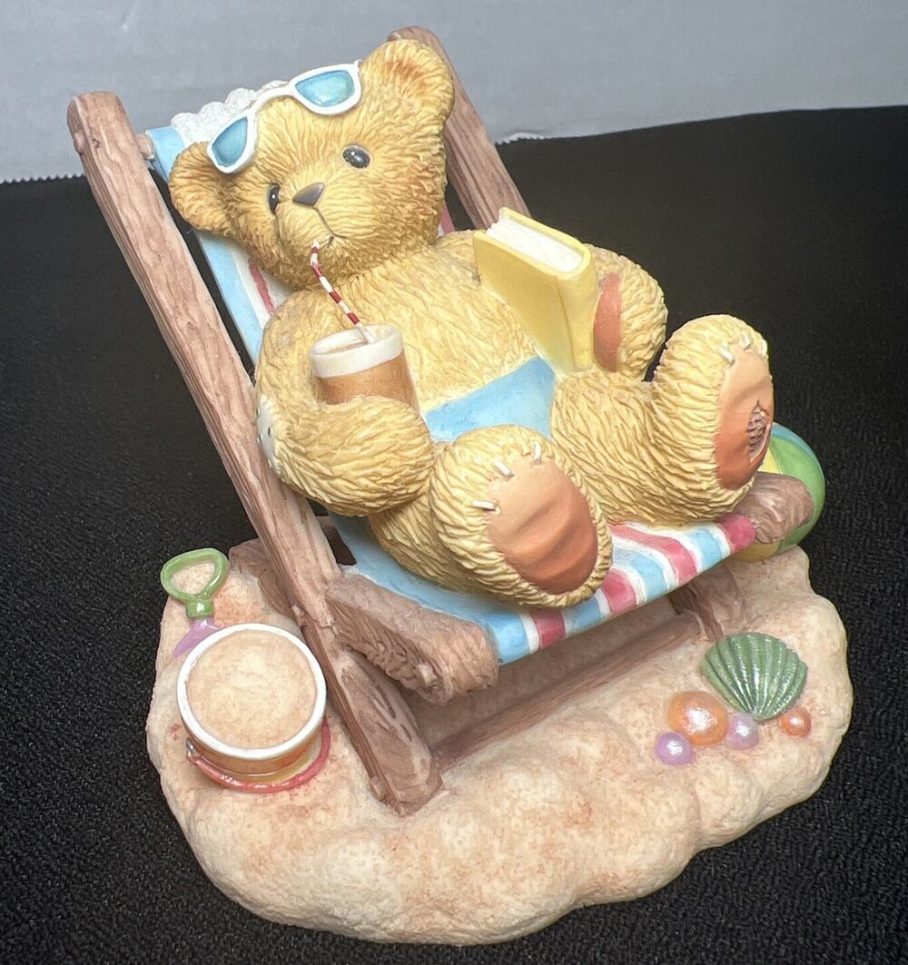 Cherished Teddies Ron 2000 Enjoy The Simple Comforts Of Life Figurine 706647